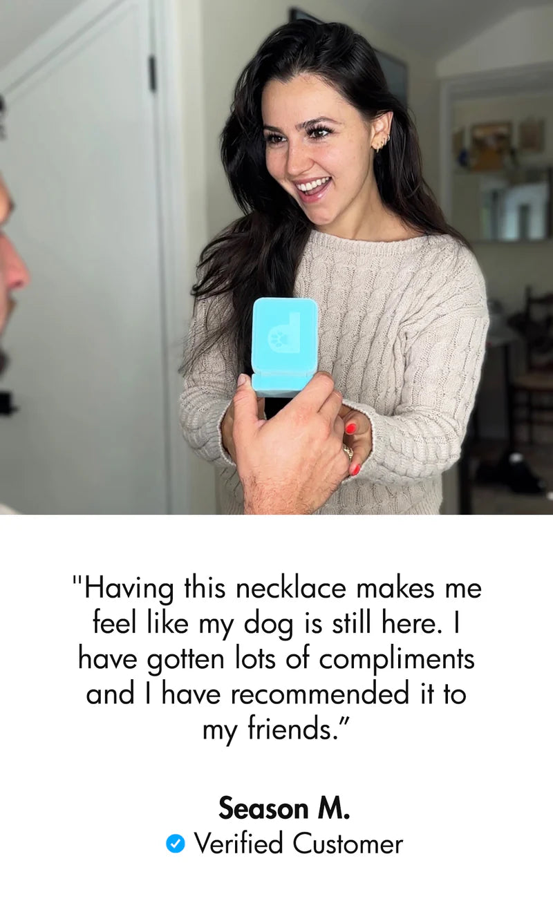 Paw Projection Necklace