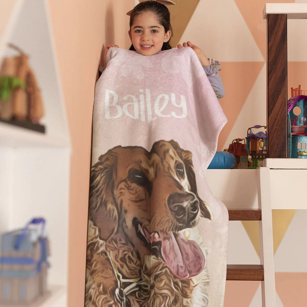 Pet Face Blanket